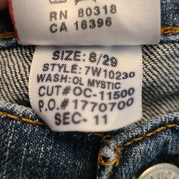 Women’s Lucky Brand Jeans 8 Blue - Picture 5 of 5